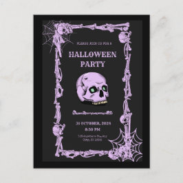 Halloween-vykort Vykort