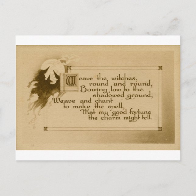 Halloween-vykort Vykort (Framsida)