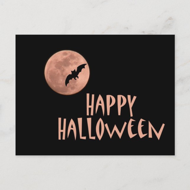Halloween-vykort Vykort (Framsida)