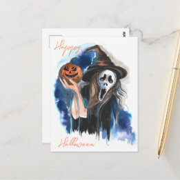 Halloween-vykort Vykort