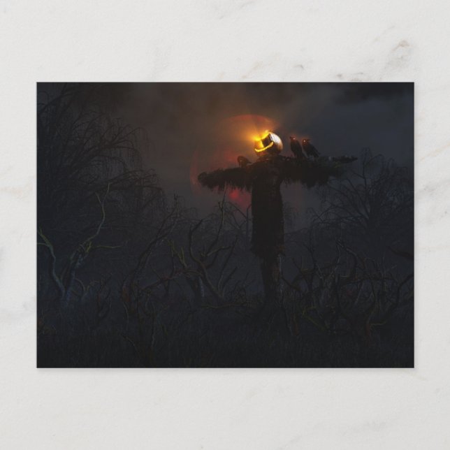 Halloween-vykort Vykort (Framsida)