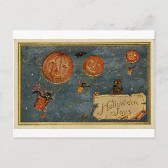 Halloween-vykort Vykort (Framsida)