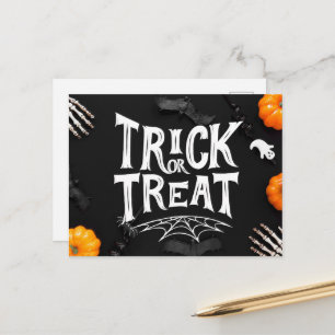 Halloween-vykort Vykort