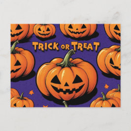 Halloween-vykort Vykort