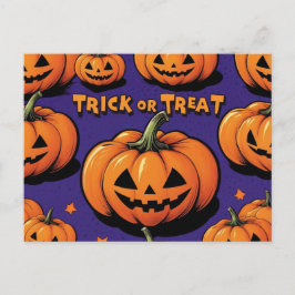 Halloween-vykort Vykort