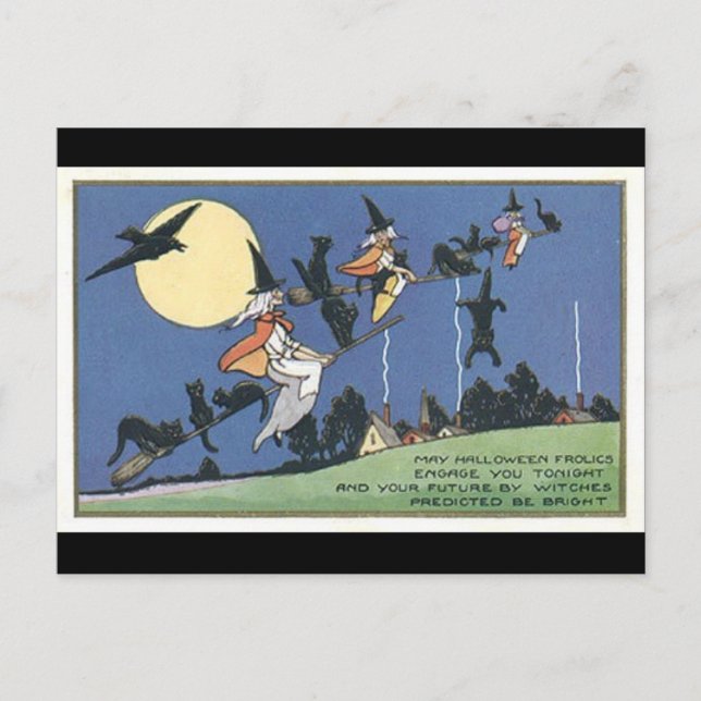 halloween-vykort vykort (Framsida)