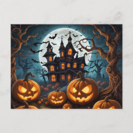 Halloween-vykort Vykort