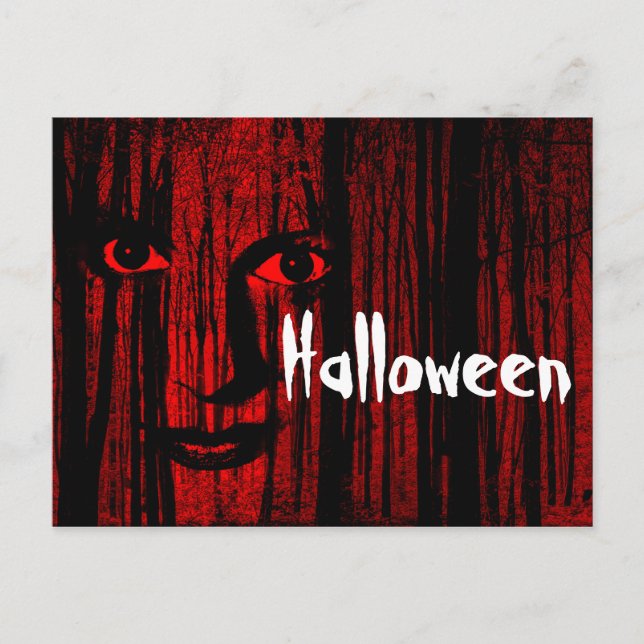 Halloween-vykort Vykort (Framsida)