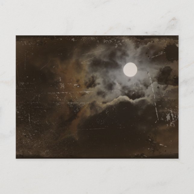 Halloween-vykort Vykort (Framsida)