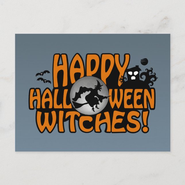 Halloween-vykort Vykort (Framsida)