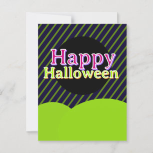 Halloween-vykort Vykort