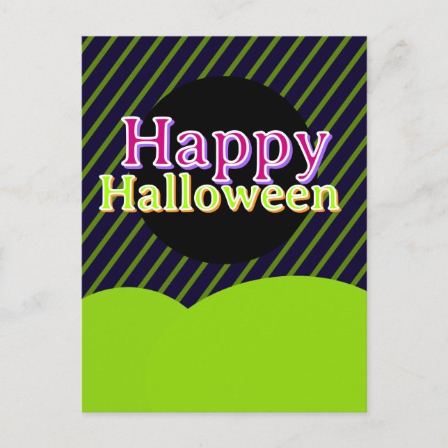 Halloween-vykort Vykort (Framsida)
