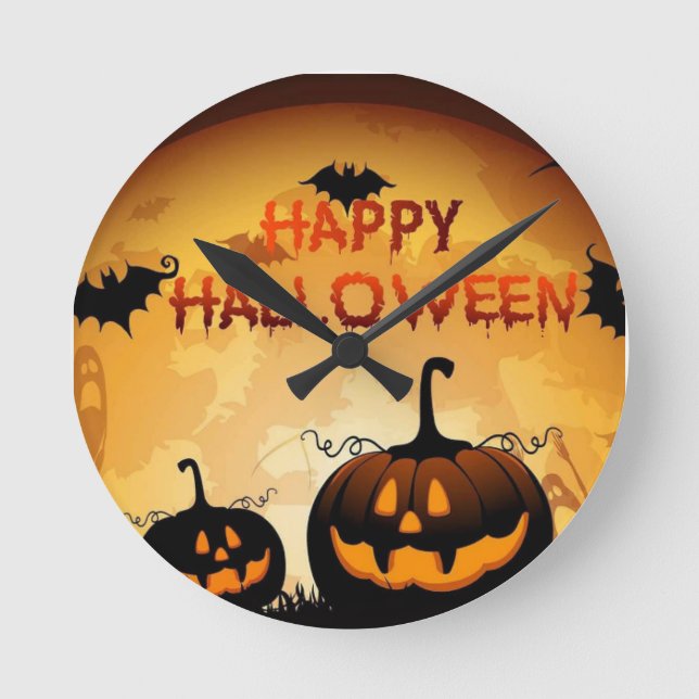 Halloween watch rund klocka (Framsida)