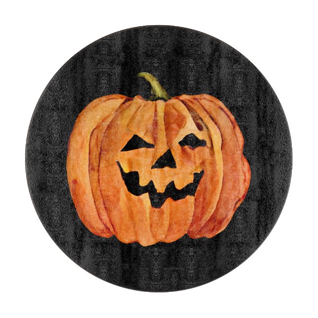 Halloween Watercolor Pumpkin (Framsidan)