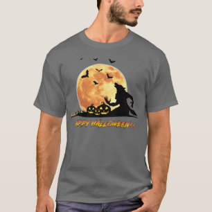 Halloween Werevarg Måne Nino Ts TShirt T Shirt