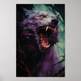 Halloween Werevarg Poster