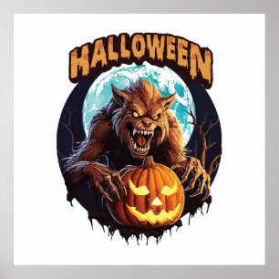 Halloween Werevarg Poster