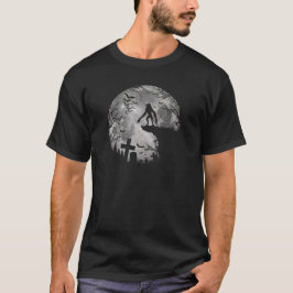 Halloween Werevarg Witchs Full Moon bus eller godi T Shirt