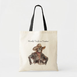 Halloween Western Brun Cowboy Spöke Pumpa Tygkasse