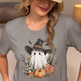 Halloween Western Cowboy Spöke  T Shirt