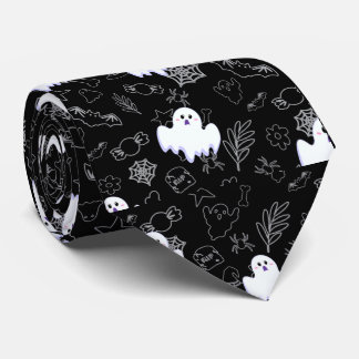 Halloween white spökwrap fladdermus häxspider slips