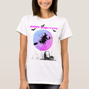 Halloween White T Shirt
