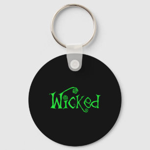 Halloween Wicked Witch Roligt Costume Outfit Gift Nyckelring