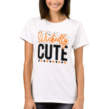 Halloween Wickly Cute Orange Black