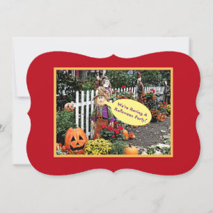 HALLOWEEN WIENER ROAST INVITATION/ANPASSADE INBJUDNINGAR