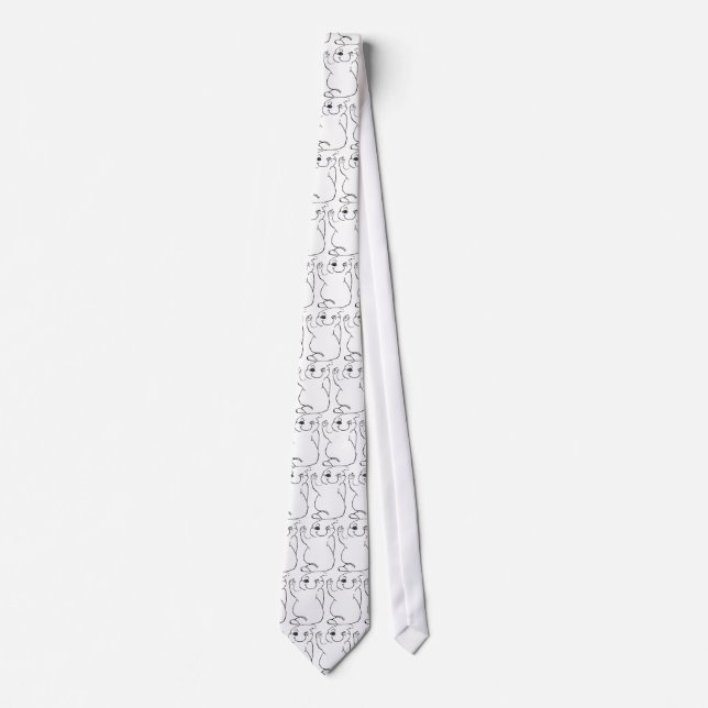 HALLOWEEN WINKING GHOST tie Slips (Framsida)