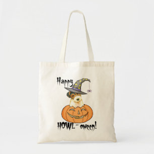 Halloween Wire Fox Terrier Tygkasse