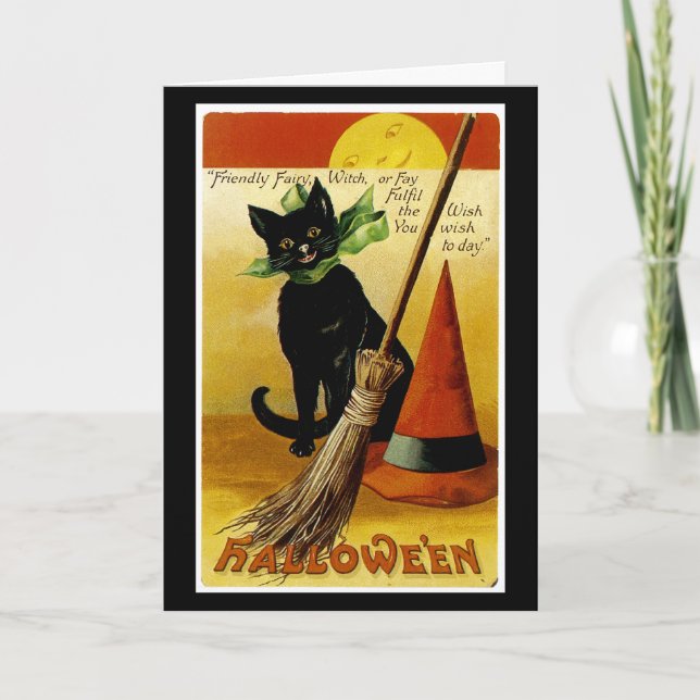 Halloween Wish Kort (Framsida)