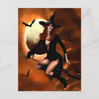 Halloween Witch 2005 Vykort
