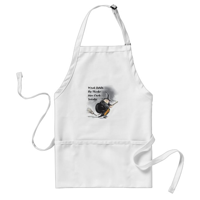 Halloween Witch Apron Förkläde (Framsidan)