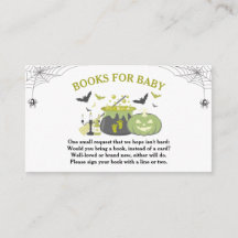 Halloween Witch Baby Shower Bokar för Baby