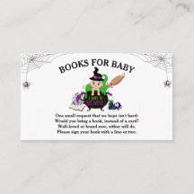 Halloween Witch Baby Shower Bokar för Baby
