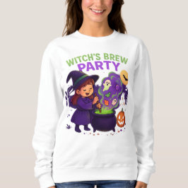 Halloween Witch Brew Party kläder unisex T Shirt