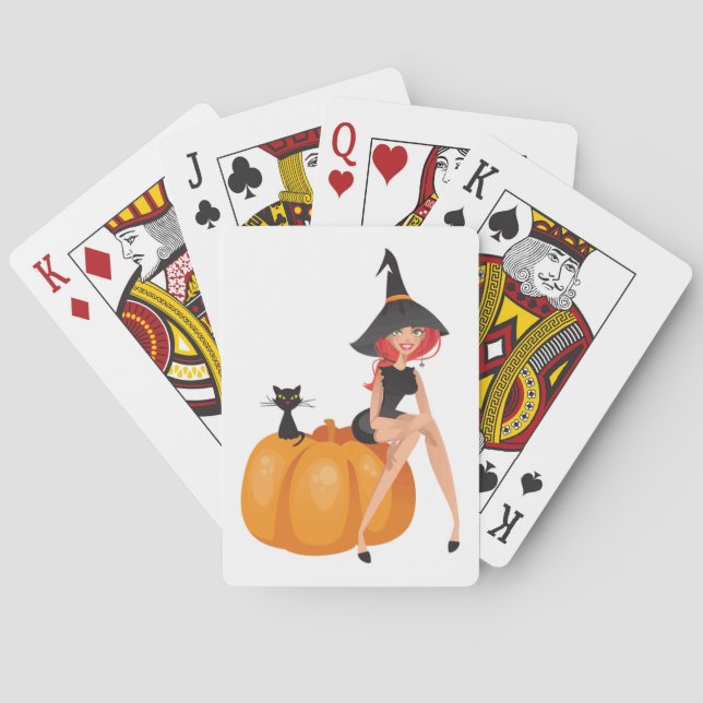 HALLOWEEN WITCH CASINOKORT (Baksidan)