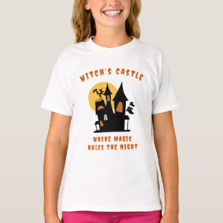 Halloween Witch Castle - där Magic Regler T Shirt