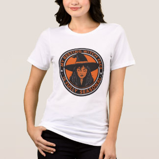 Halloween Witch-citat T-shirt