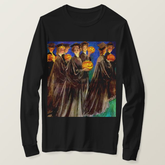 Halloween Witch College Studenter Tee (Design framsida)