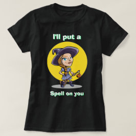 Halloween Witch Costume... Jag ska sätta på dig en T Shirt