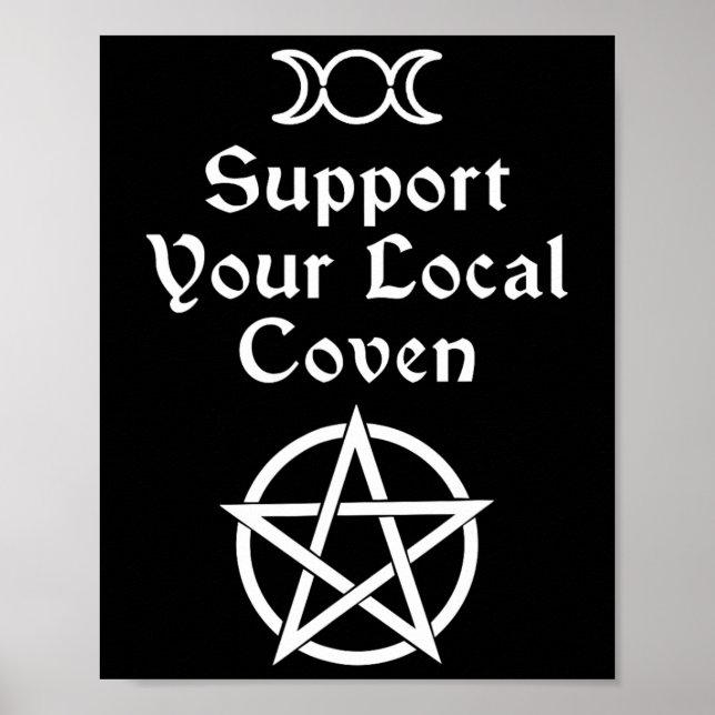 Halloween Witch Costume Manar Women Poster (Framsidan)