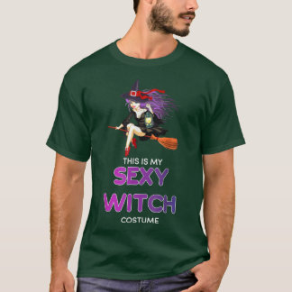 Halloween Witch Costume T-Shirt