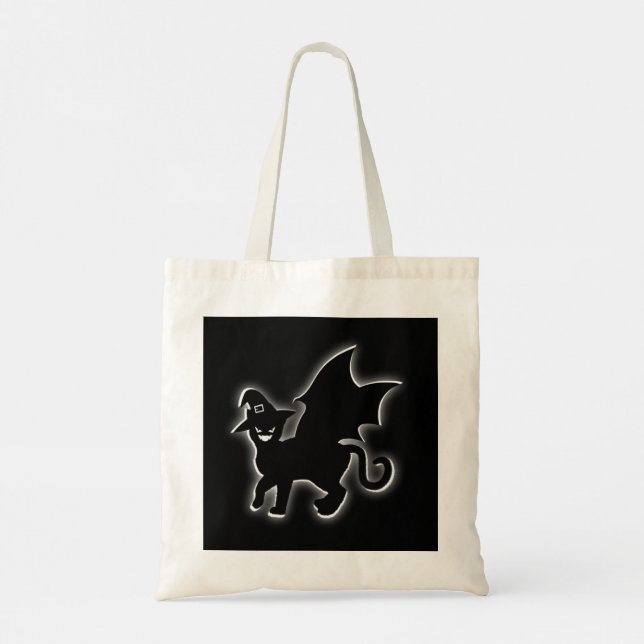 Halloween Witch Fladdermus Cat Tygkasse (Baksida)