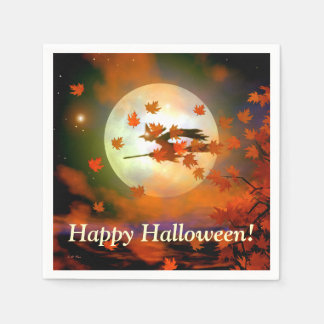 Halloween Witch Flight Pappersservett