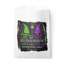 Halloween Witch Gender Reveal Party