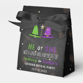 Halloween Witch Gender Reveal Party Presentaskar