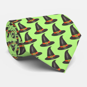 Halloween Witch Hat Bus eller godis Grönt Black Slips