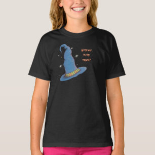 Halloween Witch Hat T Shirt